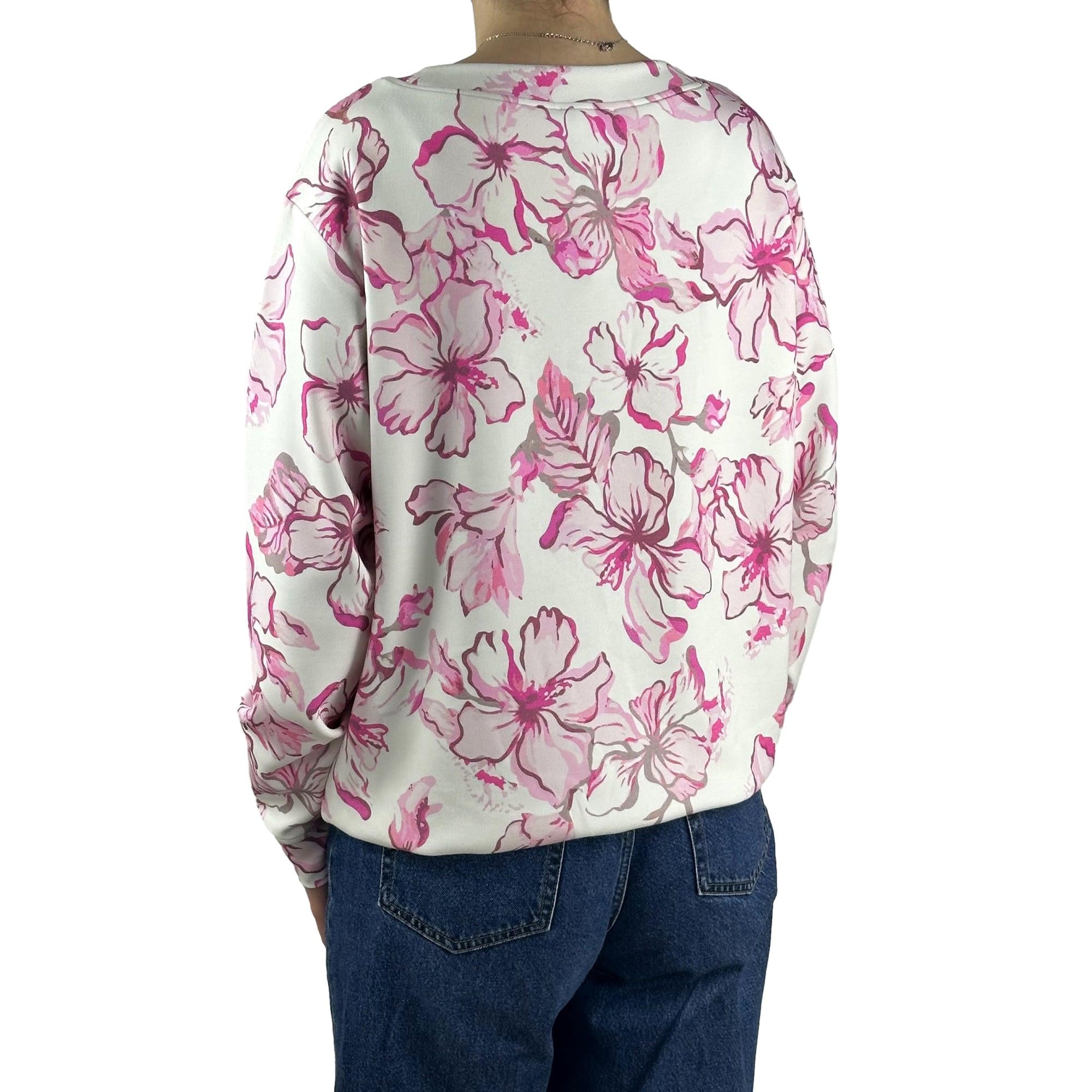 Sweatshirt mit Blumendruck. Mode von Monari. Seidel Moden Onlineshop