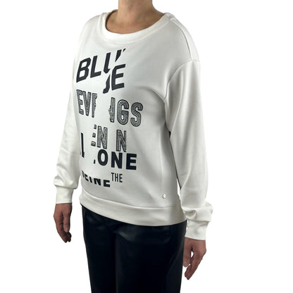 Sweatshirt mit Letterprint. Mode von Monari. Seidel Moden Onlineshop