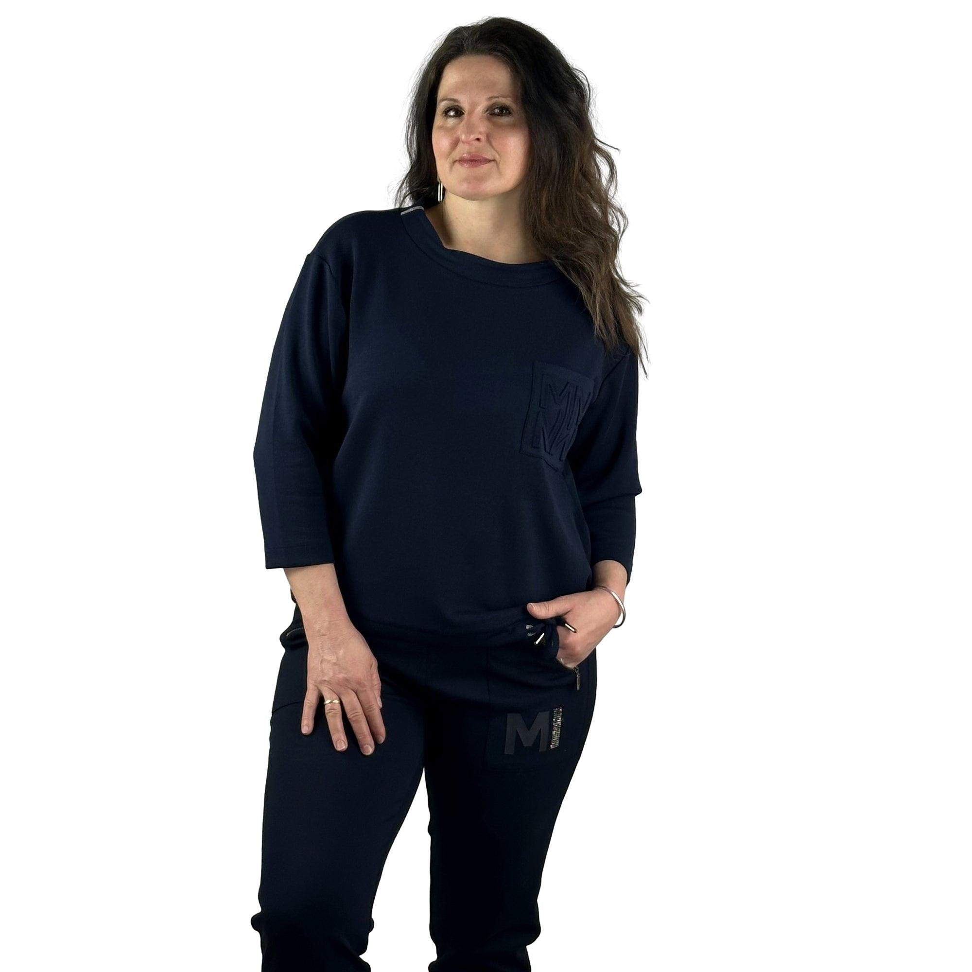 Sweatshirt mit Tasche. Mode von Monari. Seidel Moden Onlineshop