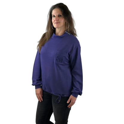 Sweatshirt mit Tasche. Mode von Monari. Seidel Moden Onlineshop