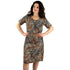 Kleid mit Allover-Print. Mode von M.X.O