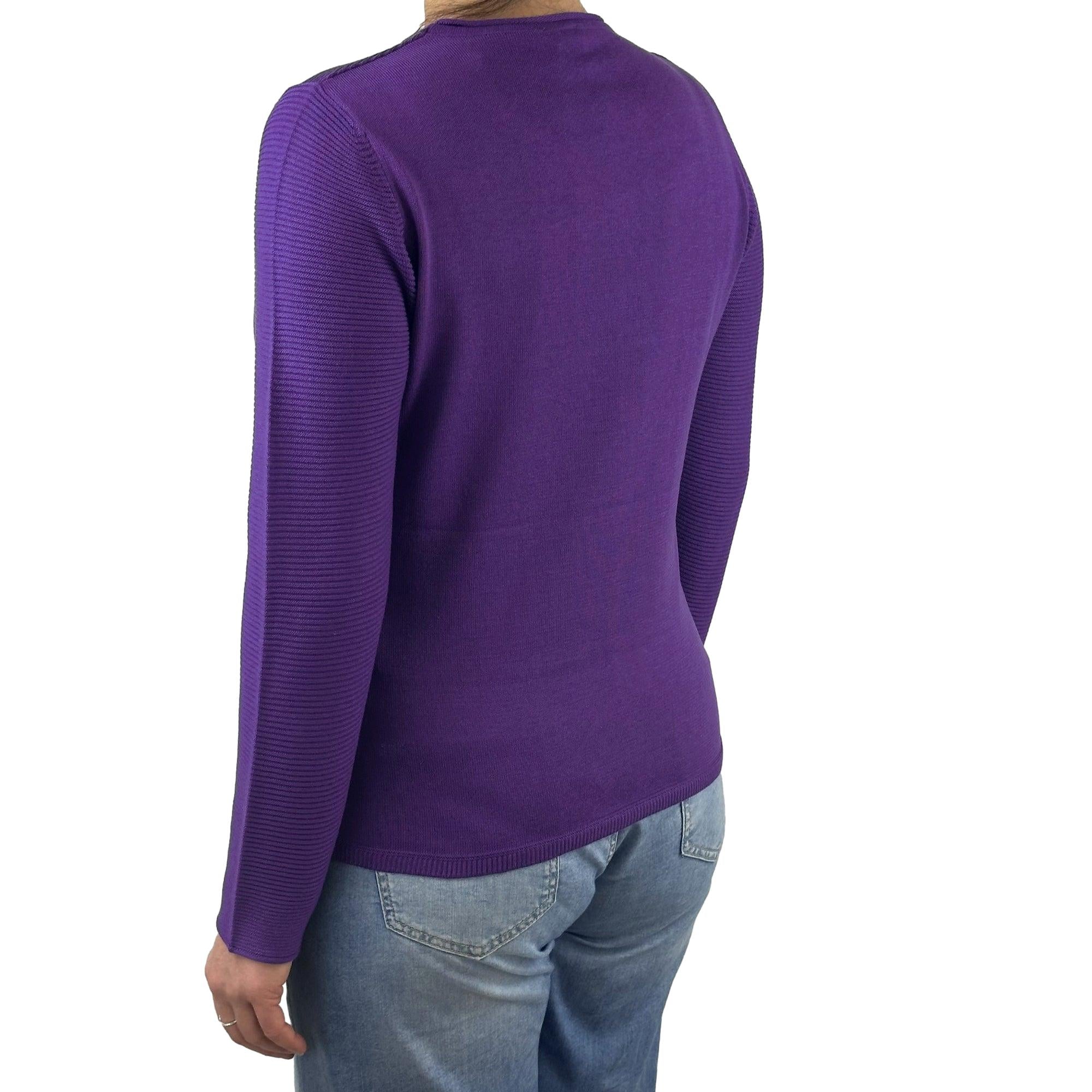 Pullover mit Rundhals. Mode von Rabe. Seidel Moden Onlineshop