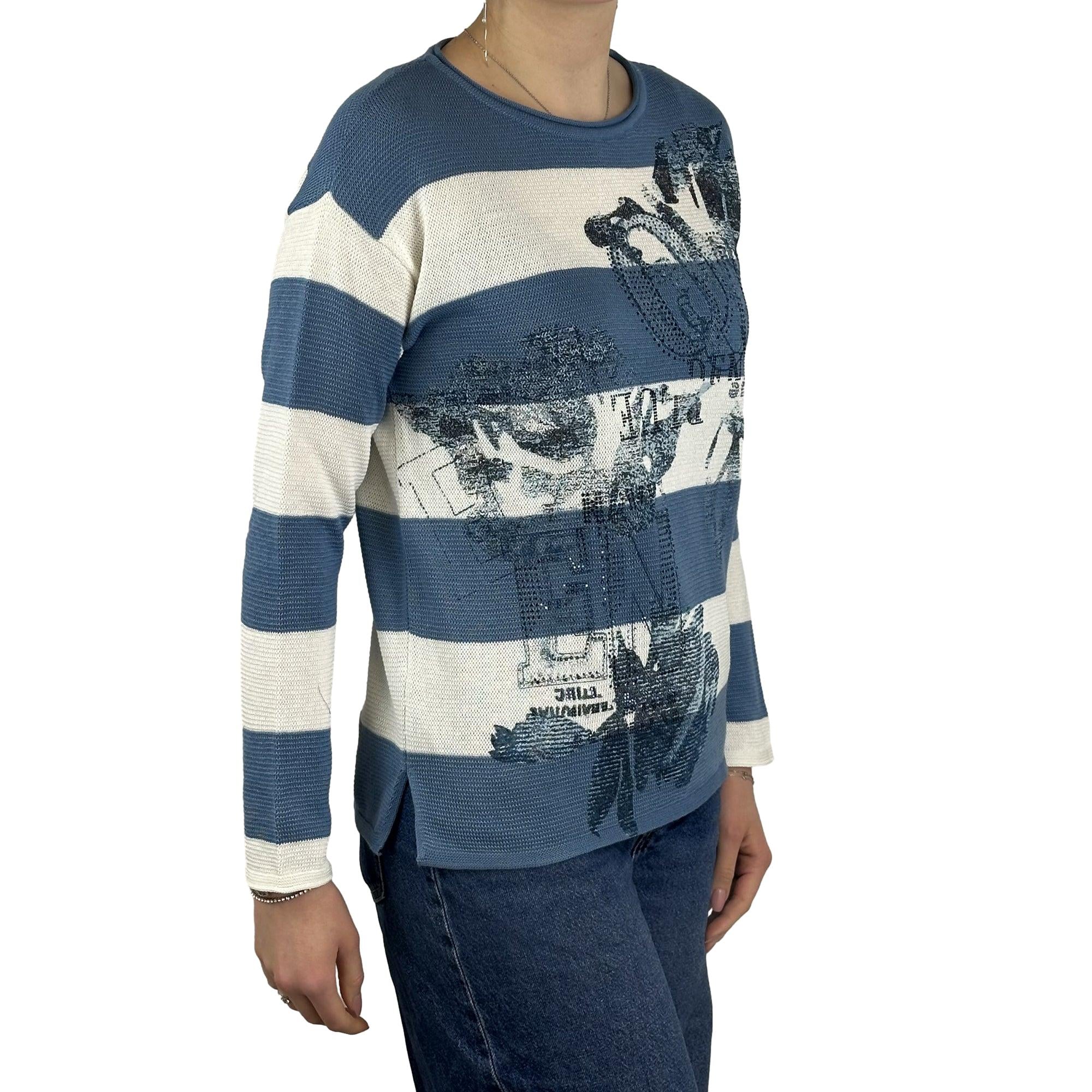 Pullover mit Strasssteinen. Mode von Rabe. Seidel Moden Onlineshop