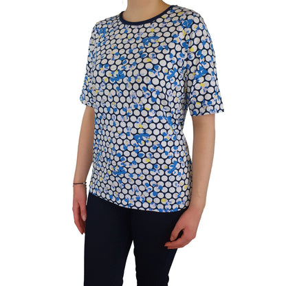 Shirt mit Allover-Print. Mode von Rabe