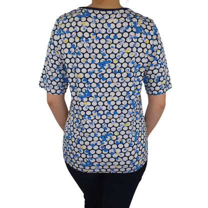 Shirt mit Allover-Print. Mode von Rabe