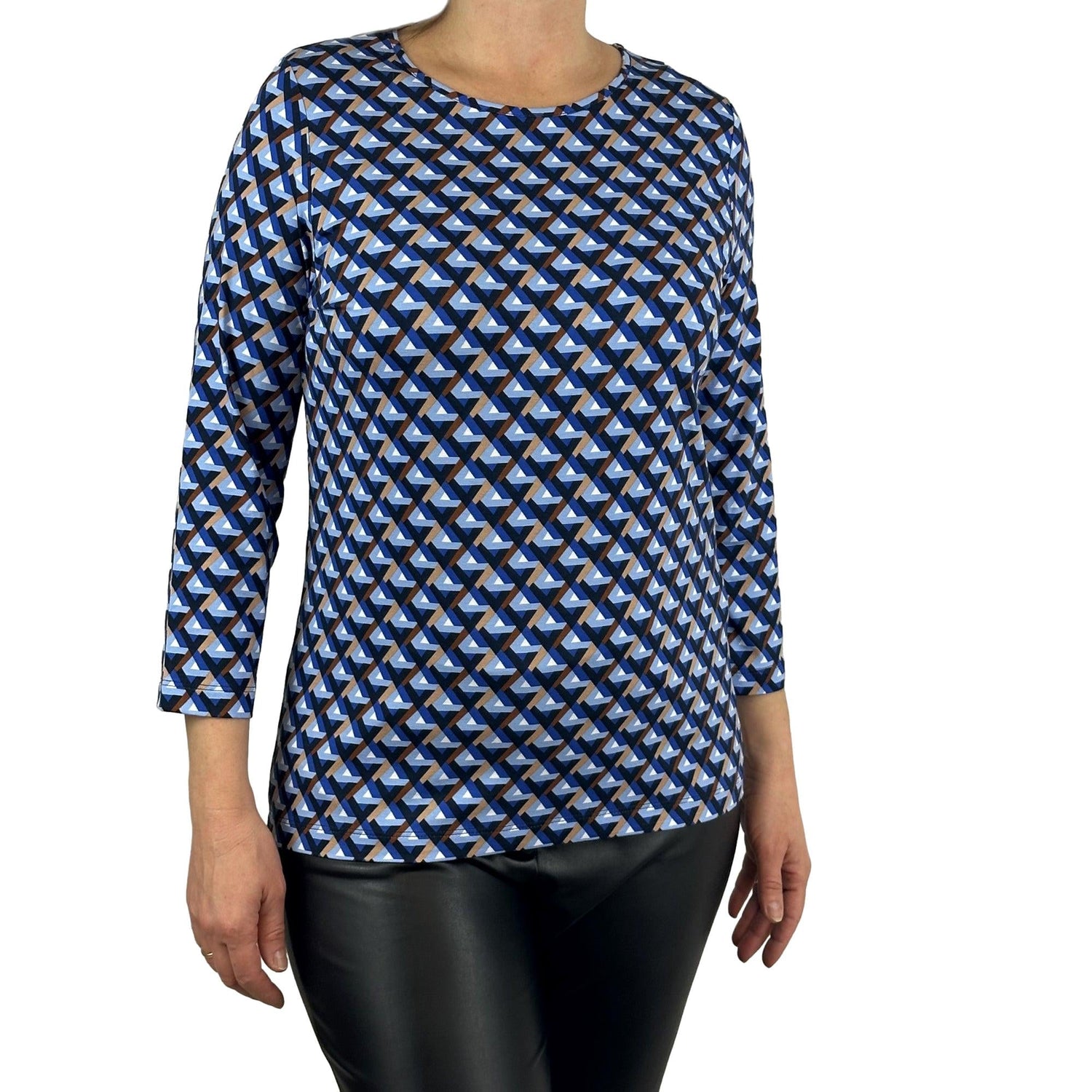 Shirt mit Allover-Print. Mode von Rabe. Seidel Moden Onlineshop