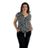 Bluse mit Knoten. Mode von Seidel