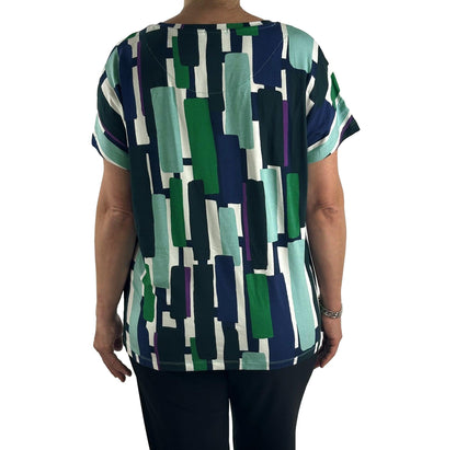 Shirt mit Allover-Print. Mode von Cecil