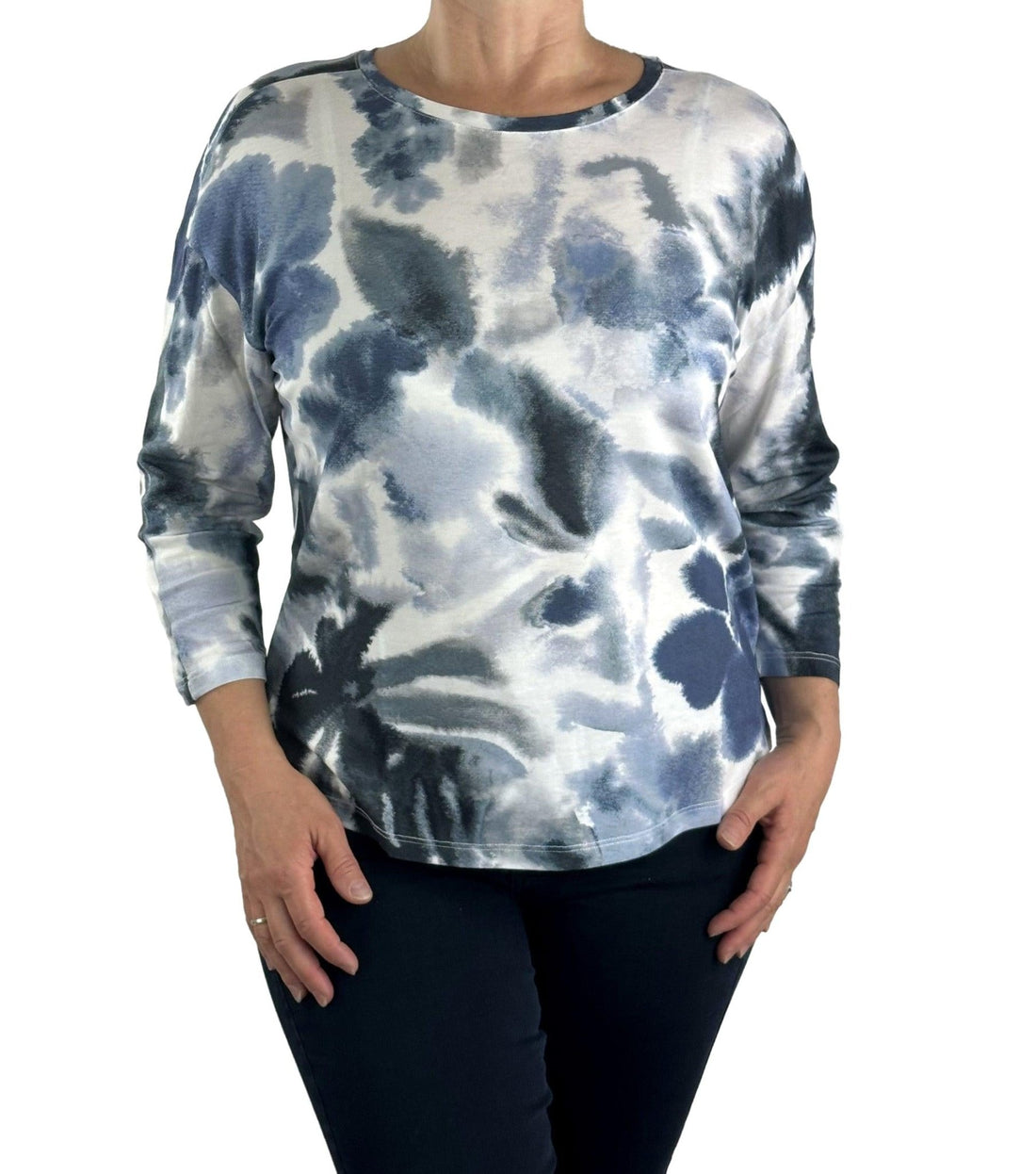 Shirt mit Allover-Print. Mode von Monari