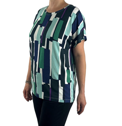 Shirt mit Allover-Print. Mode von Cecil