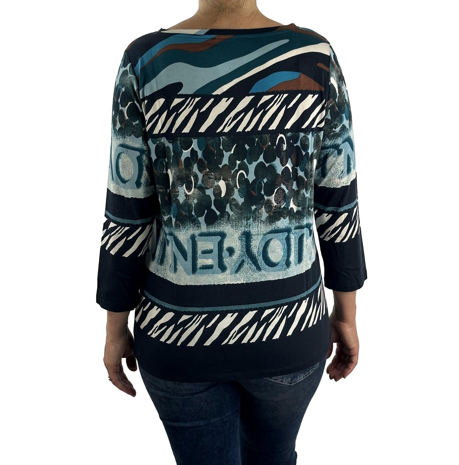 Shirt mit Alloverprint. Mode von Betty Barclay