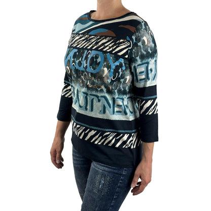 Shirt mit Alloverprint. Mode von Betty Barclay