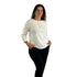 Sweatshirt in Strukturoptik. Mode von Rabe