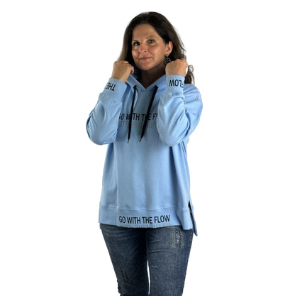 Sweatshirt mit Schriftzug. Mode von Doris Streich