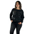 Sweatshirt mit Strass. Mode von Monari