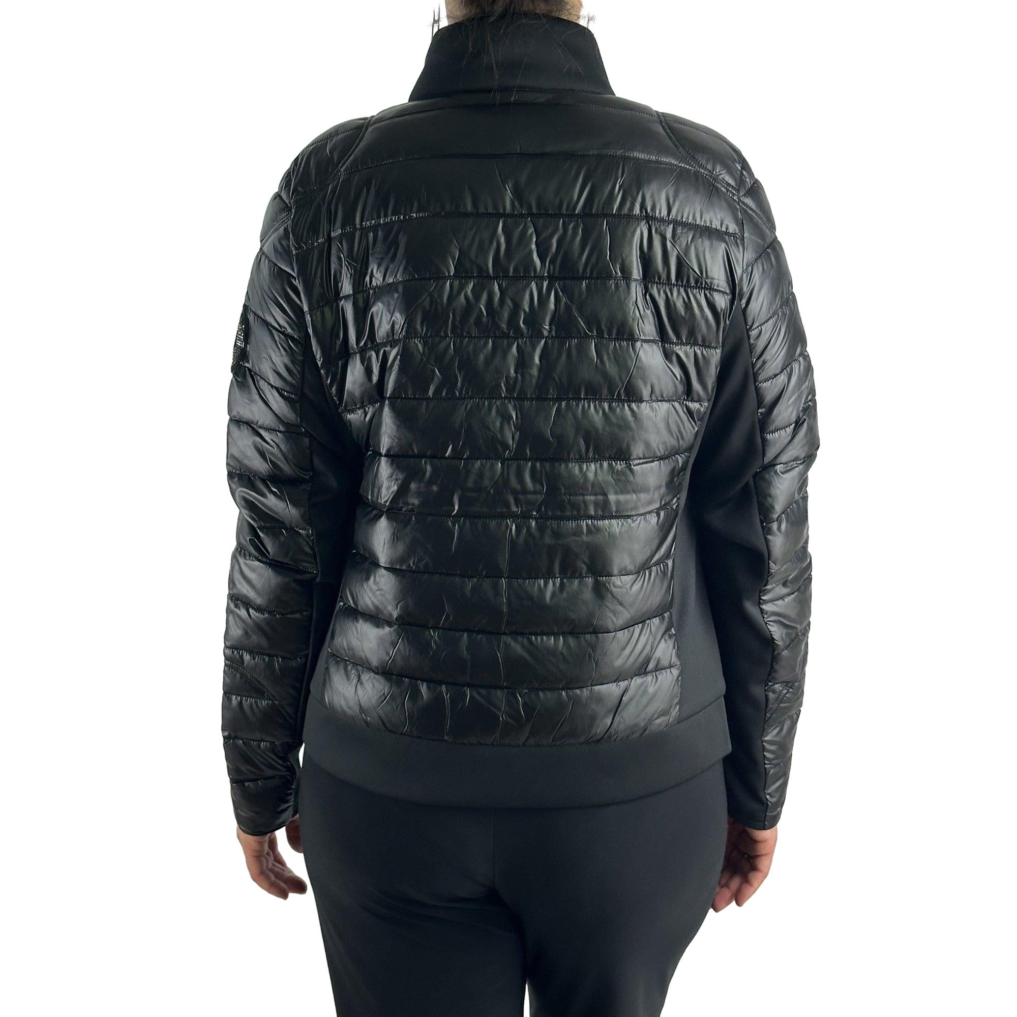 Übergangsjacke mit Materialmix. Mode von Monari