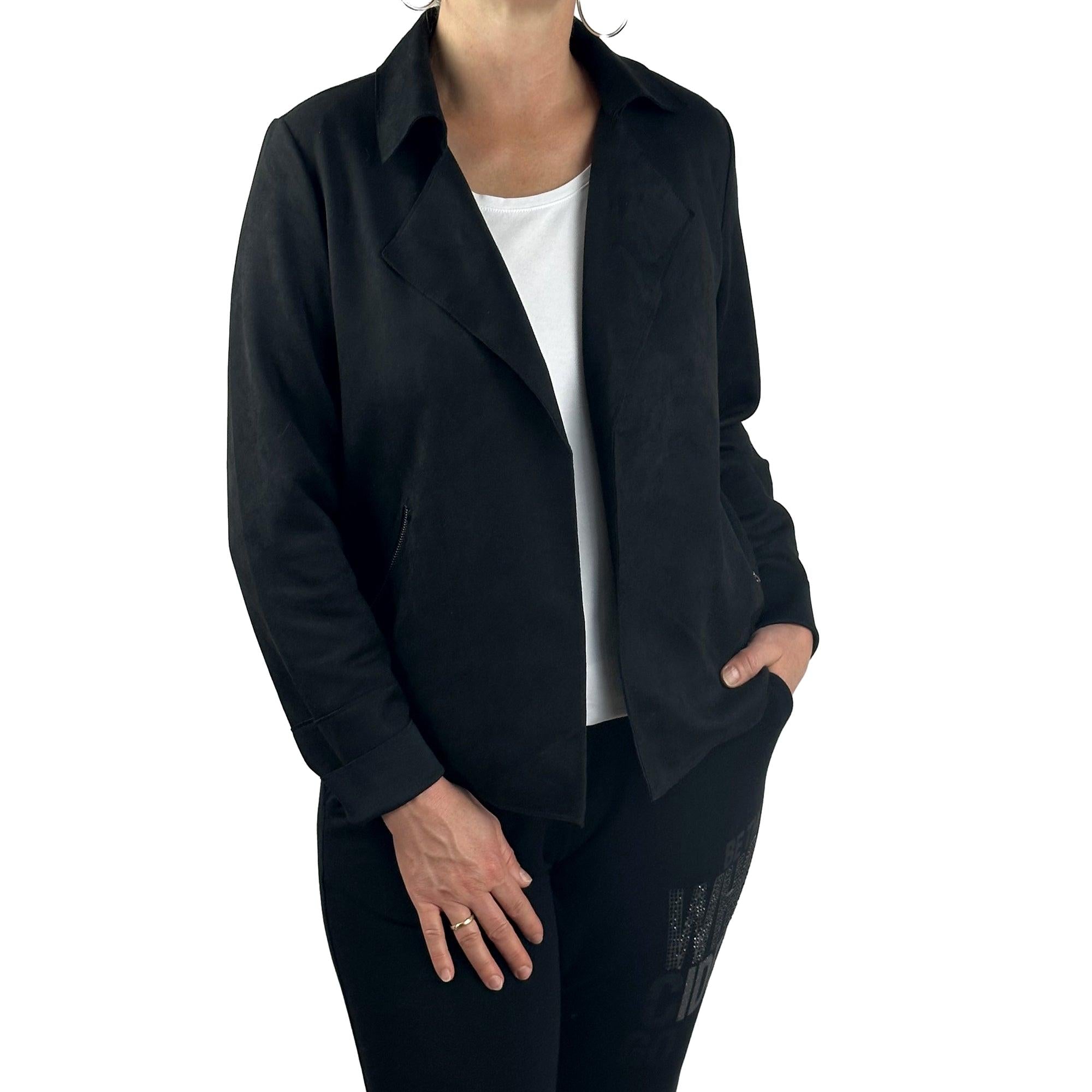 Lederimitat Blazer. Mode von Via Appia. Seidel Moden Onlineshop