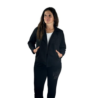 Lederimitat Blazer. Mode von Via Appia. Seidel Moden Onlineshop